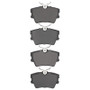 DFC 96-97 Volkswagen EuroVan Rear 5000 Advanced Low Metallic Brake Pads