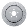 DFC 10-18 Mercedes-Benz E63 AMG S Rear Drilled and Slotted Hi-Carbon Alloy Geomet Coated Rotor