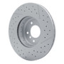DFC 13-13 BMW 135IS Front Drilled and Slotted Hi-Carbon Alloy Geomet Coated Rotor