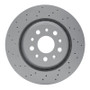 DFC 17-24 Maserati Levante Rear Drilled Hi-Carbon Alloy Geomet Coated Rotor