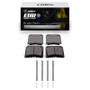 R1 1968-1983 DeLorean DMC 12 Rear R1 Euro Ceramic Pads & Hardware Kit