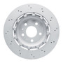 DFC 13-15 Audi RS5 Rear Drilled Hi-Carbon Alloy Geomet Coated Rotor