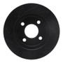 R1 95-96 Dodge Neon (USA/Canada) Front Right Drilled & Slotted Black Brake Rotor
