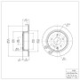 DFC 02-25 Nissan Altima Rear Brake Rotor