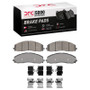DFC 23-25 Ford F-350 Super Duty 2WD Front 5000 Advanced Semi Metallic Brake Pads and Hardware Kit