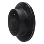 R1 03-06 Kia Sorento Rear Right Drilled & Slotted Black Brake Rotor