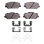 DFC 17-20 Kia Cadenza Front 4000 HybriDynamic Brake Pads and Hardware Kit