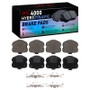DFC 06-13 Chevrolet Corvette Rear 4000 HybriDynamic Brake Pads and Hardware Kit