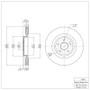 DFC 12-25 Dodge Durango Front Brake Rotor