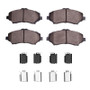 R1 2007-2018 Chrysler Town & Country Front R1 Ceramic Pads & Hardware Kit
