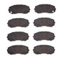 DFC 05-11 Freightliner FL360 (Mexico) Front/Rear 5000 Advanced Semi Metallic Brake Pads