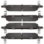 DFC 01-04 Ford Mondeo (Mexico) Rear 5000 Advanced Low Metallic Brake Pads