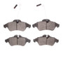 DFC 02-06 Dodge Sprinter 3500 Front 5000 Advanced Low Metallic Brake Pads