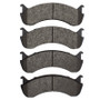 DFC 98-24 BEAVER MOTORCOACH CONTESSA Rear/Front 5000 Advanced Semi Metallic Brake Pads
