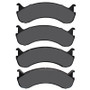 DFC 98-24 BEAVER MOTORCOACH CONTESSA Rear/Front 5000 Advanced Semi Metallic Brake Pads