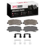 DFC 15-23 Ford Mustang Rear 5000 Advanced Semi Metallic Brake Pads and Hardware Kit