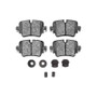 DFC 14-21 Jaguar F-Type Rear 5000 Advanced Ceramic Brake Pads and Hardware Kit