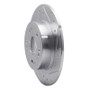 R1 05-17 Honda Accord Rear Right Drilled & Slotted Silver Brake Rotor