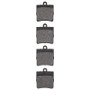 DFC 96-15 Chrysler Crossfire Rear 5000 Advanced Low Metallic Brake Pads