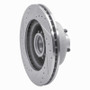 R1 1973-1989 Chrysler CORDOBA Front Right Drilled & Slotted Silver Brake Rotor