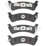 DFC 93-94 Jeep Grand Cherokee Rear 5000 Advanced Semi Metallic Brake Pads
