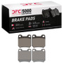 DFC 97-08 Cadillac Catera Rear 5000 Advanced Low Metallic Brake Pads