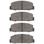 DFC 78-89 Chrysler Conquest Rear 5000 Advanced Semi Metallic Brake Pads