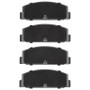 DFC 78-89 Chrysler Conquest Rear 5000 Advanced Semi Metallic Brake Pads