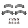 DFC 88-97 Chevrolet W3500 Gas Engine Front Heavy Duty Pads and Hardware Kit
