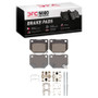 DFC 06-07 Subaru Impreza Rear 5000 Advanced Semi Metallic Brake Pads and Hardware Kit