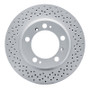 DFC 00-08 Porsche Boxster Rear Drilled Hi-Carbon Alloy Geomet Coated Rotor