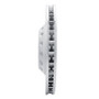 DFC 10-16 Porsche Panamera Left Front Slotted Hi-Carbon Alloy Geomet Coated Rotor