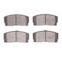 DFC 88-92 Daihatsu Charade Front 5000 Advanced Semi Metallic Brake Pads