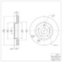 DFC 07-19 Suzuki SX4 Front Brake Rotor