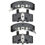 DFC 88-02 Cadillac Commercial Chassis Front Heavy Duty Pads - Semi Metallic