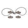 DFC 86-87 Jaguar XJ6 Rear 5000 Advanced Semi Metallic Brake Pads