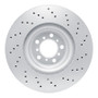 DFC 15-20 BMW M2 Left Front Drilled GeoSPEC Coated Rotor