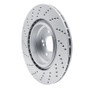 DFC 06-10 BMW M6 Right Rear Drilled GeoSPEC Coated Rotor