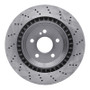 DFC 10-14 Mercedes-Benz CL550 Rear Drilled Brake Rotor