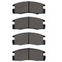 DFC 88-95 Isuzu Pickup Rear 5000 Advanced Ceramic Brake Pads
