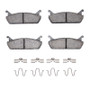DFC 90-93 Mazda Miata Rear 4000 HybriDynamic Brake Pads and Hardware Kit