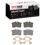 DFC 04-05 Volkswagen Jetta Sedan Rear 5000 Advanced Ceramic Brake Pads and Hardware Kit