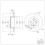 DFC 00-04 Toyota Avalon Rear Brake Rotor