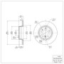 DFC 91-01 BMW 850i Rear Brake Rotor