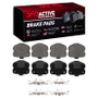 DFC 06-13 Chevrolet Corvette Rear Active Performance Pads and Hardware Kit