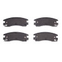 DFC 91-99 Buick Park Avenue Rear 5000 Advanced Semi Metallic Brake Pads
