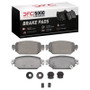 DFC 17-24 Mazda 3 Rear 5000 Advanced Ceramic Brake Pads and Hardware Kit