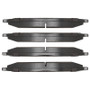 DFC 04-08 Chevrolet Colorado Front 5000 Advanced Ceramic Brake Pads