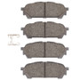 DFC 03-08 Saab 9-2X Rear 5000 Advanced Ceramic Brake Pads