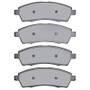 DFC 99-05 Ford F-250 2WD (Super Duty) Rear 5000 Advanced Semi Metallic Brake Pads